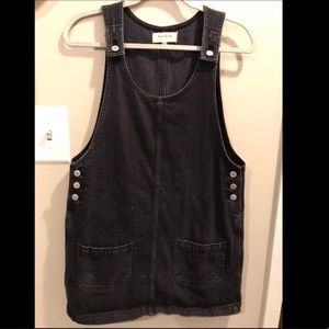 Pacsun Denim Overall Dress